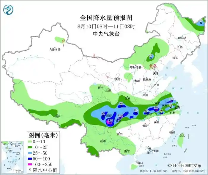 暴雨来袭！江汉江淮四川盆地将迎强降雨，预警升级！