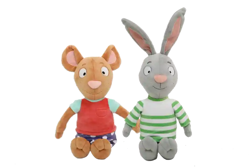 外研社跨界推出波西与皮普玩偶,开启儿童成长新玩法